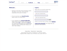 Tablet Screenshot of candidate.reedglobal.com